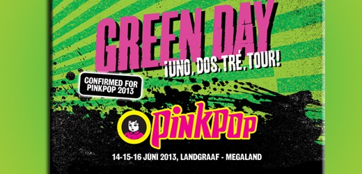 Green Day headlinen das Pinkpop Festival