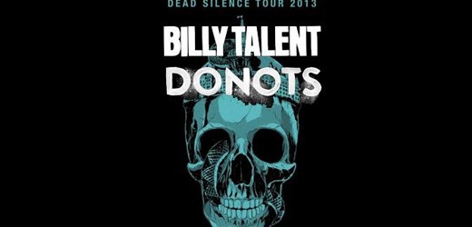 Donots supporten Billy Talent auf ihrer Europatournee